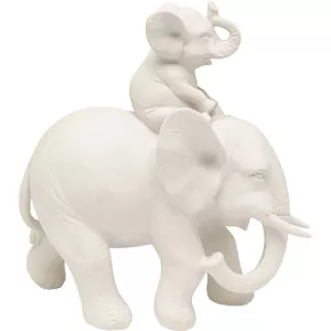 Dekorfigur Elefant Dumbo - Dekor Elefant Greige