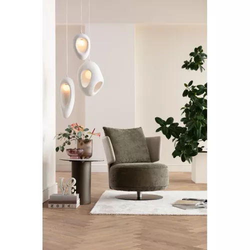 Taklampa Skulptural Trippel - Vit, Ø53cm