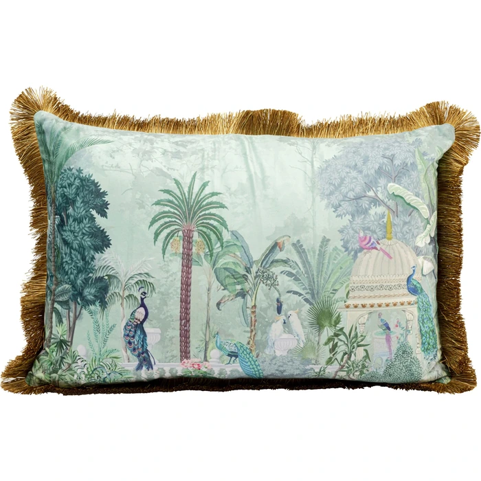 Prydnadskudde Tropiskt Tempel – 40x60 cm