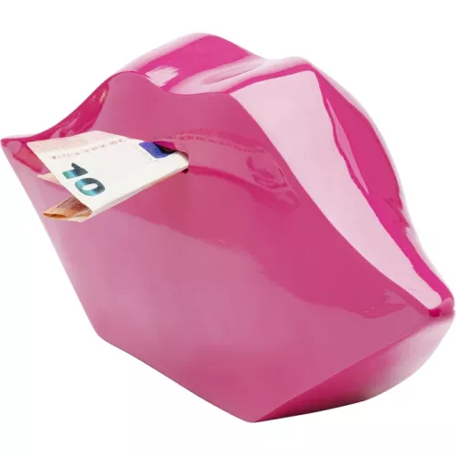 Sparbössa Lips rosa, 13 cm, mått 13 x 28.5 x 9 cm, placerad i rumsmiljö