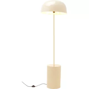 Golvlampa Loungy ecru/guld 160 cm