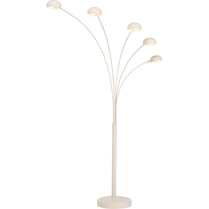 Golvlampa Fem Kupor – Greige, 201 cm
