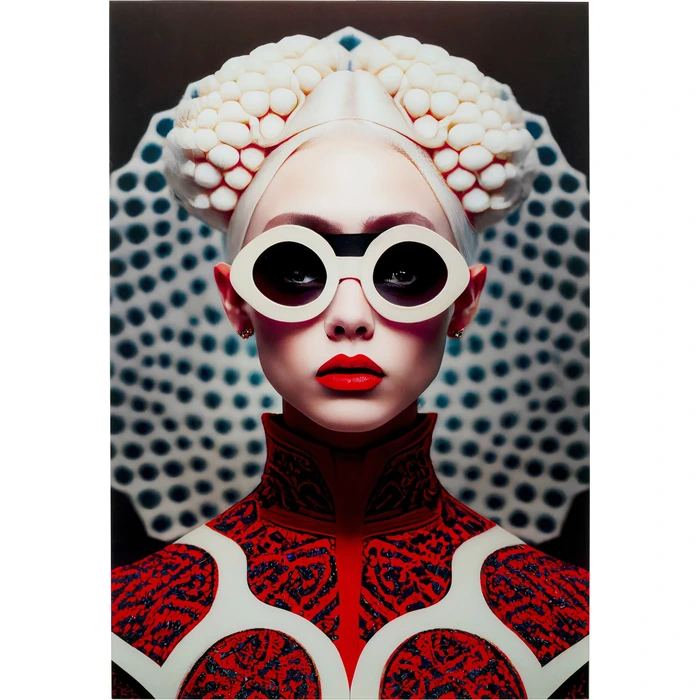 Glastavla Muse Vibe – 80x120 cm