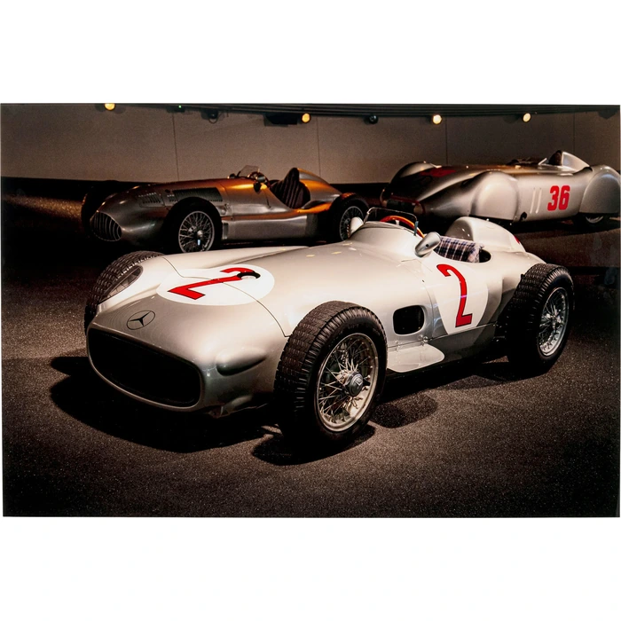 Glastavla Automotive Race – 120x80 cm