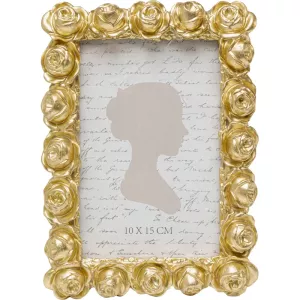 Fotoram Rose Blossom guld 10x15 cm