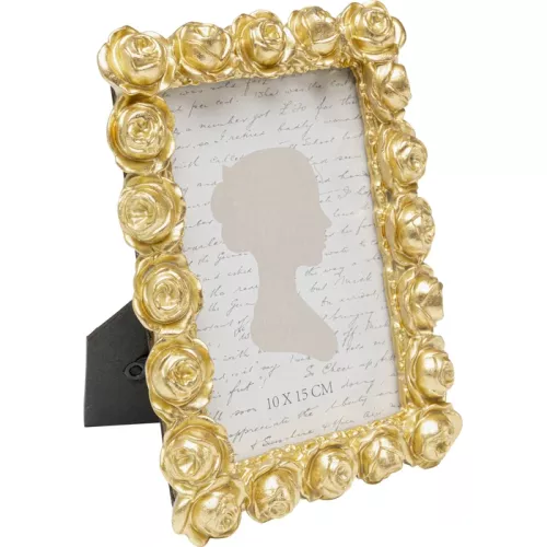 Fotoram Rose Blossom guld 10x15 cm