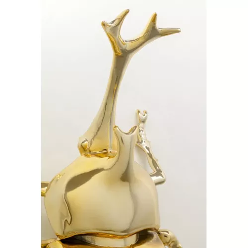 Väggdekoration Skalbagge Guld