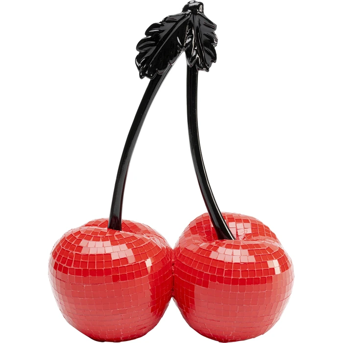Dekorationsfigur Cherries röd 19 cm