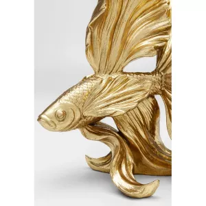 Dekorfigur Baby Betta – Guld, 26 cm