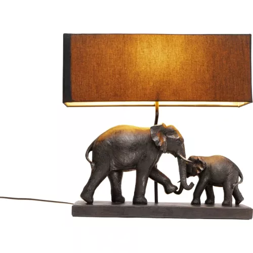 Bordslampa Elephant Family – Elefant, 50cm
