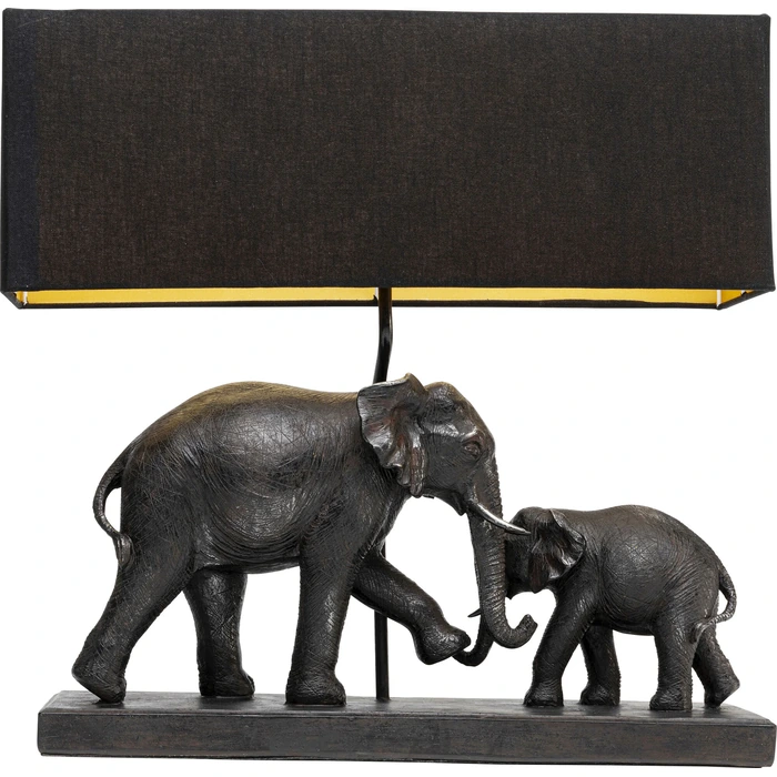 Bordslampa Elephant Family Elefant 50cm Exotisk Och Elegant Belysning bordslampa-elephant-family-elefant-50cm-exotisk-och-elegant-belysning