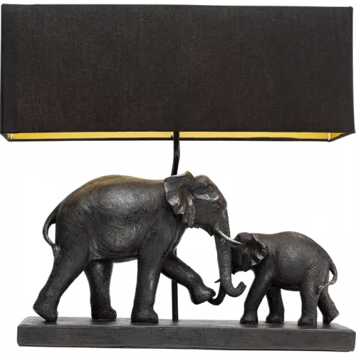 Bordslampa Elephant Family – Elefant, 50cm