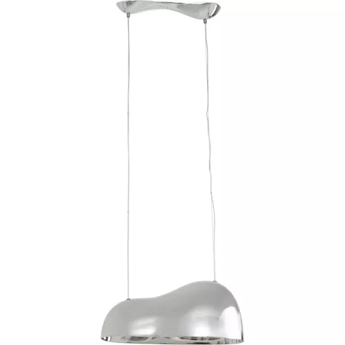 Pendellampa LED Cloud Beam Double, silver 70 cm