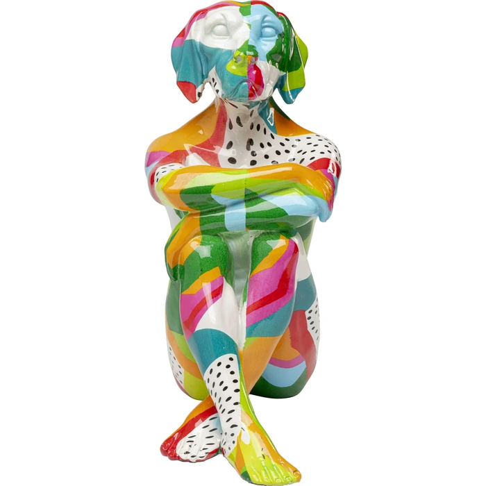 Dekorationsfigur Dog Gillie Abstract