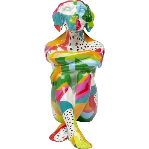 Dekorationsfigur Dog Gillie Abstract