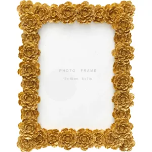 Fotoram Flower guld 13x18 cm