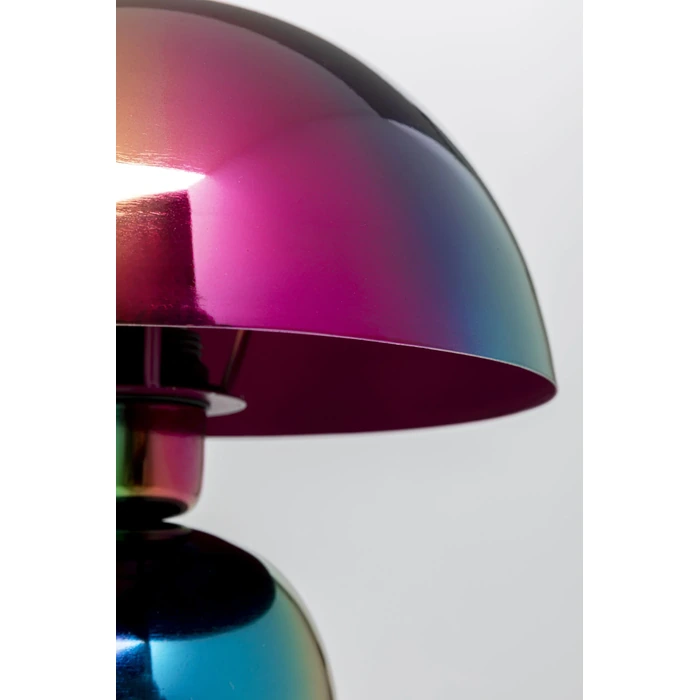 Bordslampa Rainbow mässing Ø37 cm, Flerfärgad, diameter 37 cm, sedd från höger sida