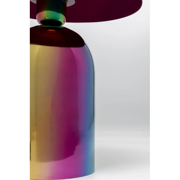 Bordslampa Rainbow mässing Ø37 cm, Flerfärgad, diameter 37 cm, med fokus på material och ytstruktur