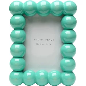 Fotoram Bubble turkos 10x15 cm