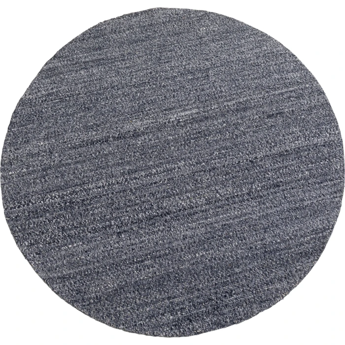 Matta Boucara blå Ø250 cm, diameter 250 cm, i huvudvy