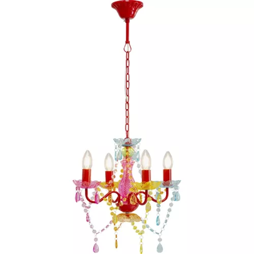 Taklampa Starlight Rainbow, 4-armad