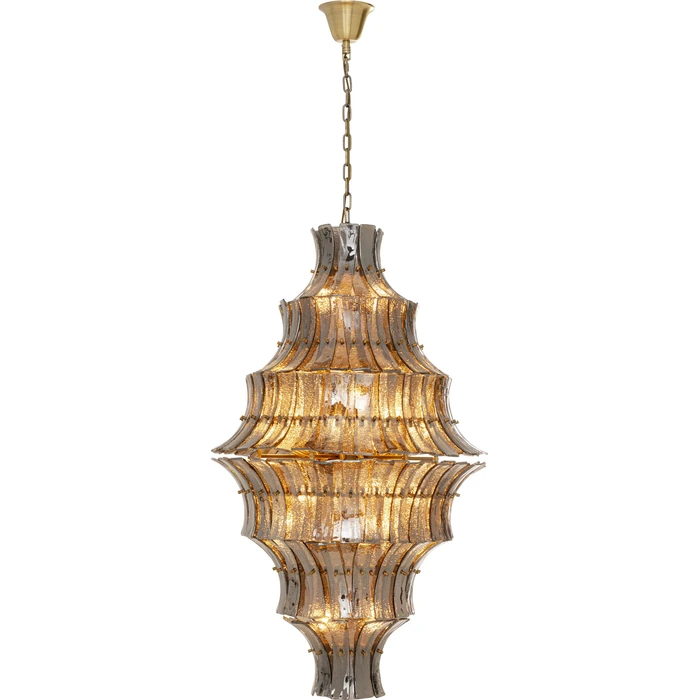 Pendellampa Venezia Double Smoke Ø71 cm