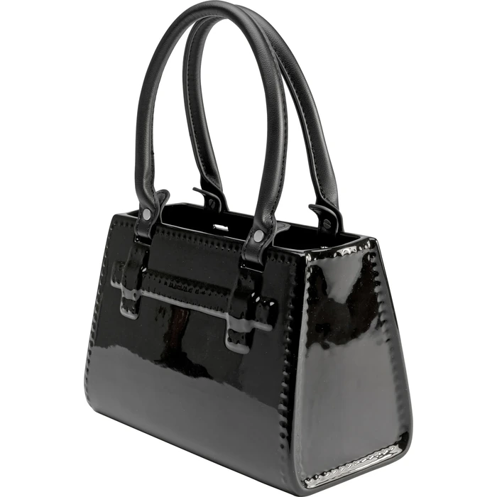 Vas Black Purse svart, 24 cm, mått 24 cm, sedd bakifrån