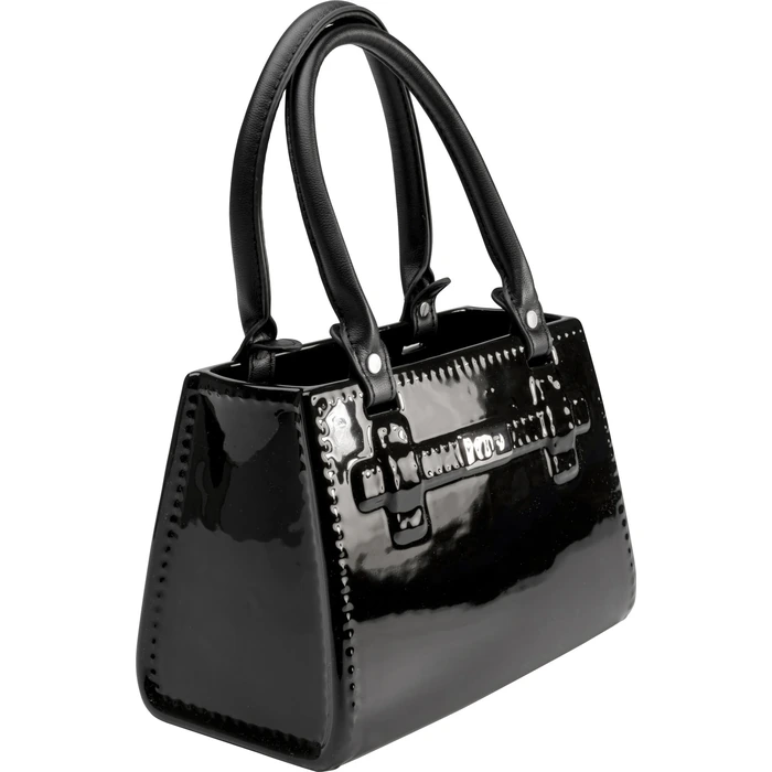 Vas Black Purse svart, 24 cm, mått 24 cm, sedd från sidan