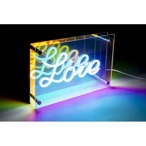 Bordslampa LED Font LOVE