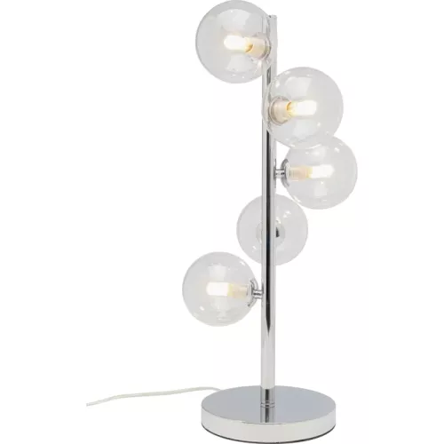 Bordslampa LED Scala Klot, krom 54 cm