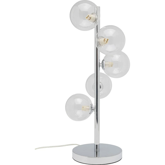 Bordslampa LED Scala Klot, krom 54 cm