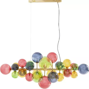 Pendellampa Scala Klot flerfärgad 122 cm