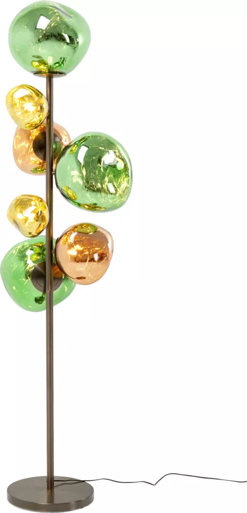Golvlampa Burbuja flerfärgad 168 cm