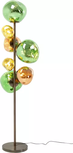 Golvlampa Burbuja flerfärgad 168 cm