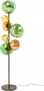 Golvlampa Burbuja flerfärgad 168 cm