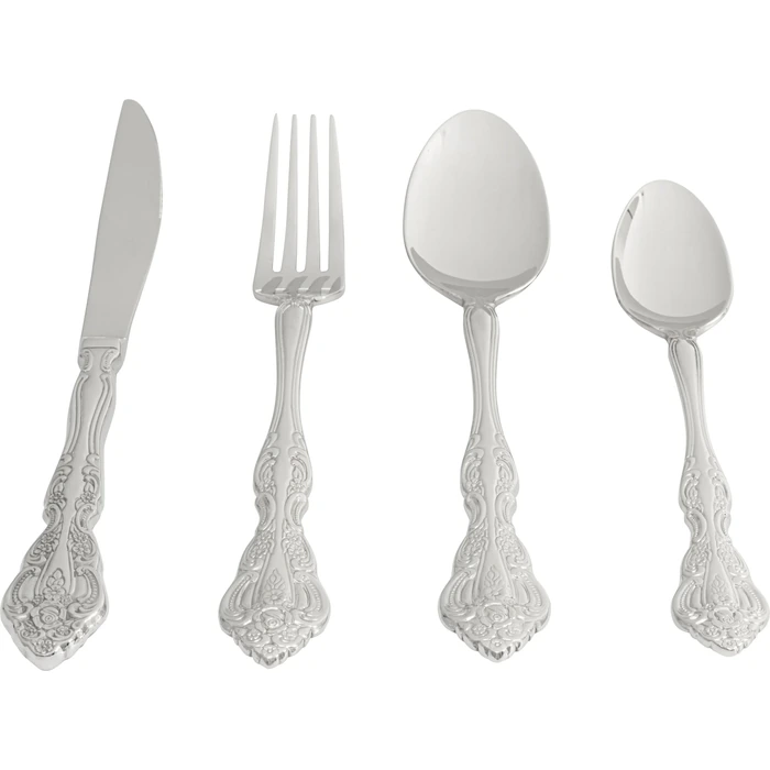Bestickset Attina silver, 16 delar, i huvudvy