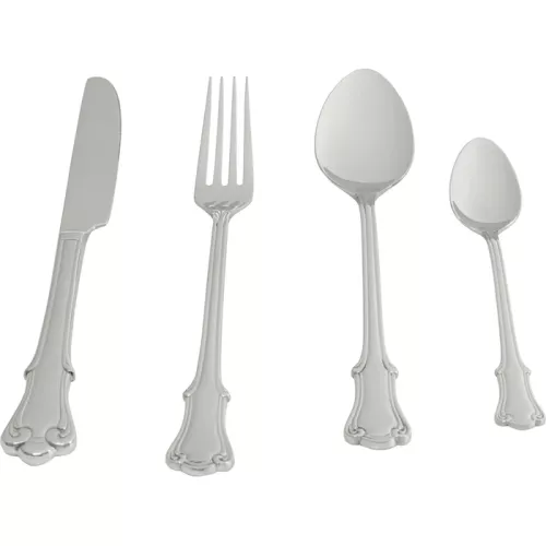 Bestickset Andrina silver, 16 delar, i huvudvy