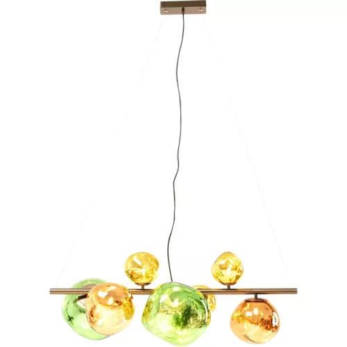 Taklampa Burbuja Colore flerfärgad 150 cm