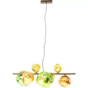 Taklampa Burbuja Colore flerfärgad 150 cm