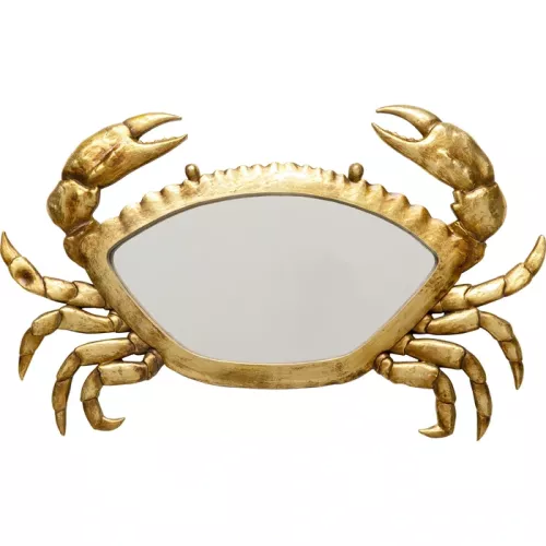 Väggdekoration Crab spegel 57x34 cm