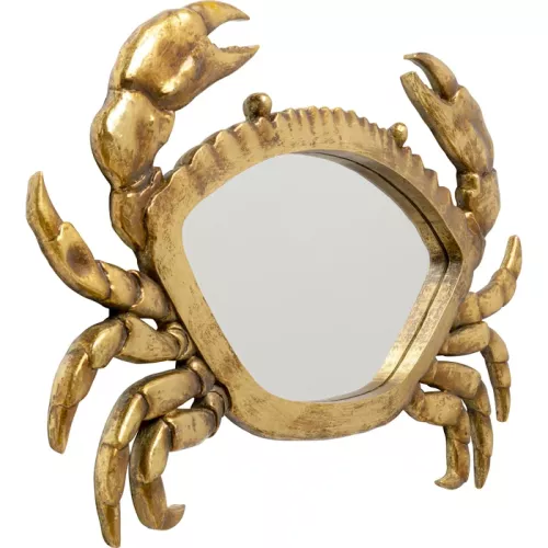 Väggdekoration Crab spegel 57x34 cm