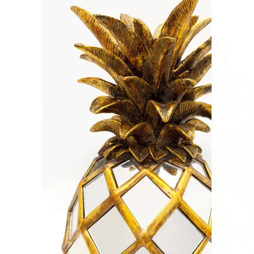 Dekorationsfigur Pineapple spegel 29x35 cm