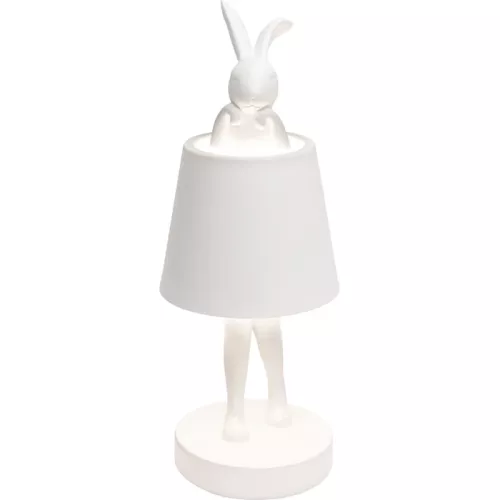 Bordslampa Animal Rabbit LED vit 29 cm