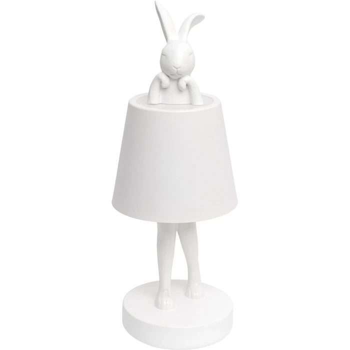 Bordslampa Animal Rabbit LED vit 29 cm