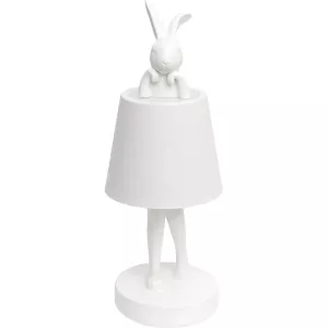 Bordslampa Animal Rabbit LED vit 29 cm