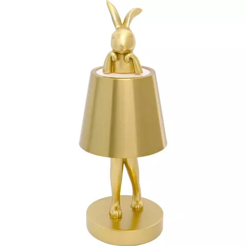 Bordslampa LED Rabbit, Guld