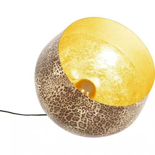Golvlampa All Leo Ø35 cm mässing