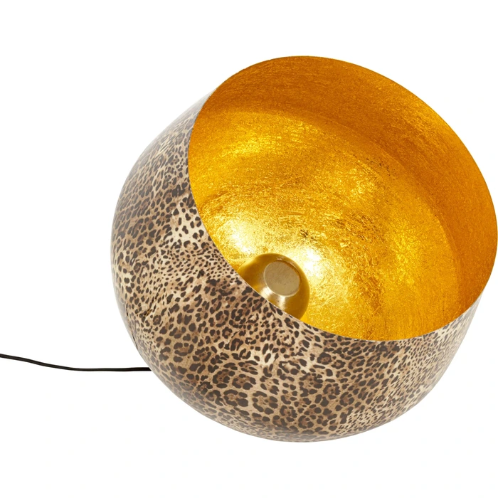Golvlampa All Leo Ø35 cm mässing