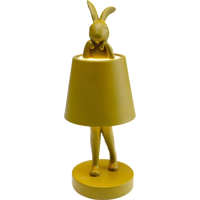 Bordslampa LED Animal Rabbit Grön 29cm