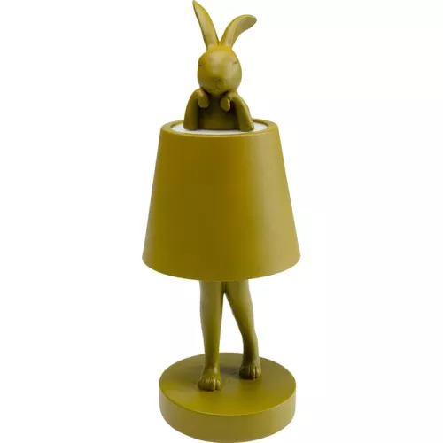 Bordslampa LED Animal Rabbit Grön 29cm